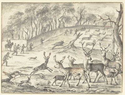 Chasse au cerf - Michiel Carree