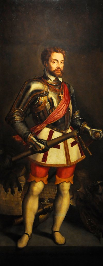 Autoportrait en saint Georges - Michiel Coxie