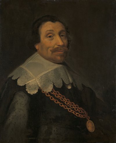 Portrait de Maerten Harpertsz Tromp - Michiel Jansz. van Mierevelt
