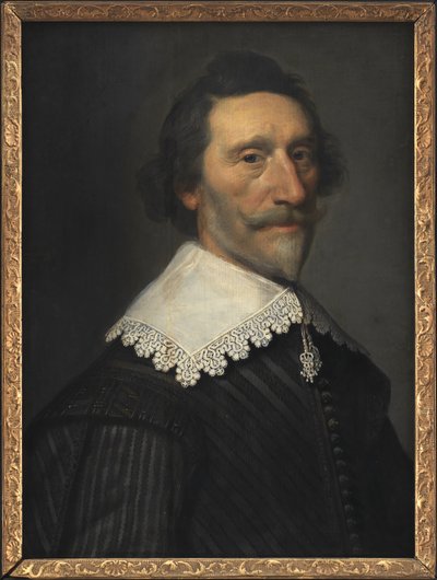 Le poète et historien néerlandais Pieter Cornelisz Hooft (1581-1647) - Michiel Jansz van Mierevelt