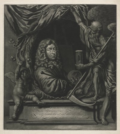 Autoportrait, 1685 - Michiel van Musscher