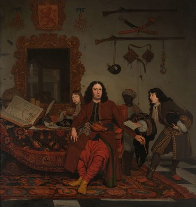 Portrait de Thomas Hees (né en 1634/35), résident et commissaire des États généraux auprès des gouvernements d