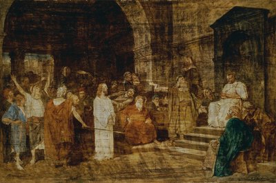 Christ devant Pilate - Mihály von Munkácsy