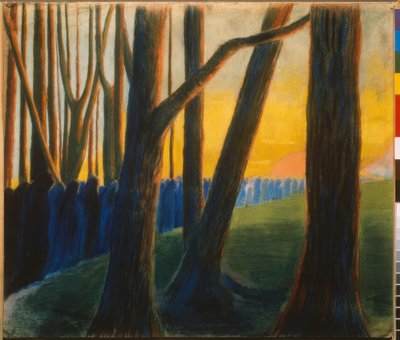 Symphonie funèbre (III) - Mikalojus Ciurlionis