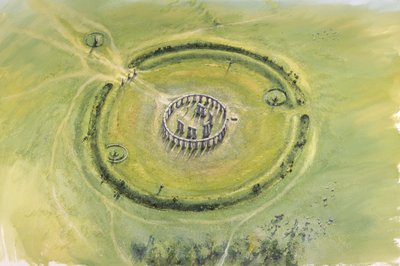 Stonehenge Phase 3, XXe siècle av. J.-C., vers 1990-2010 - Mike Seaforth
