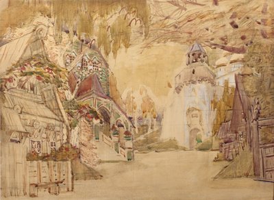 Décor de scène pour l
