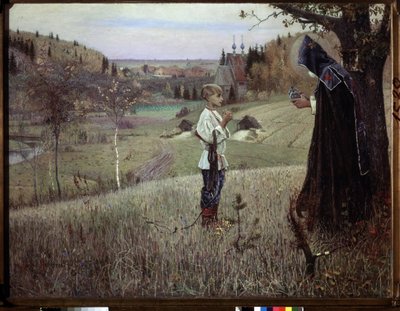 La vision du jeune Barthélemy - Mikhail Vasilievich Nesterov