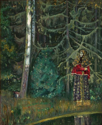 Conte de fées, 1921 - Mikhail Vasilievich Nesterov