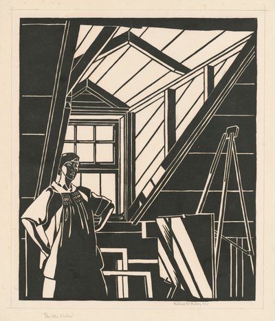 La fenêtre du grenier - Mildred McMillen