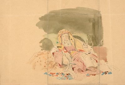 Bédouin couché - Miner Kilbourne Kellogg