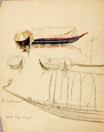 Bateaux, Lac Majeur - Miner Kilbourne Kellogg