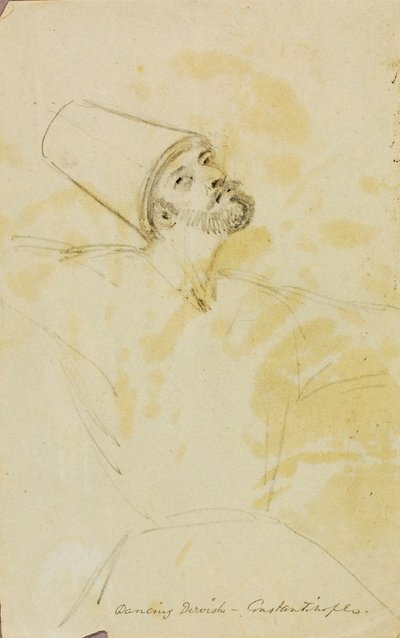 Derviche danseur, Constantinople - Miner Kilbourne Kellogg