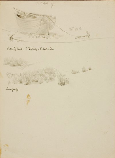 Bateau de pêche/Seagrass, St. Valery - Miner Kilbourne Kellogg