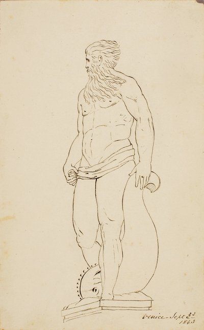 Statue de Neptune, Venise - Miner Kilbourne Kellogg