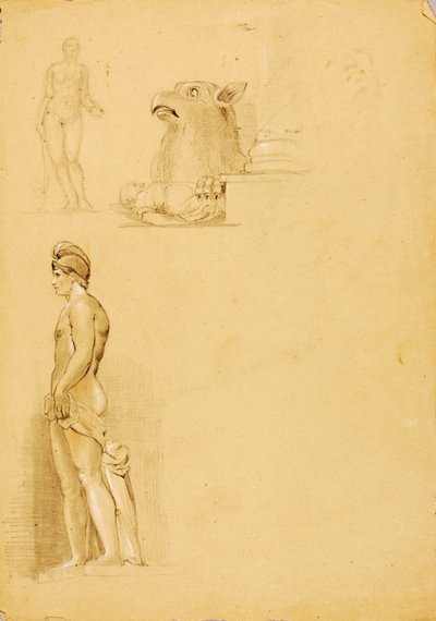Études de Sculante - Miner Kilbourne Kellogg