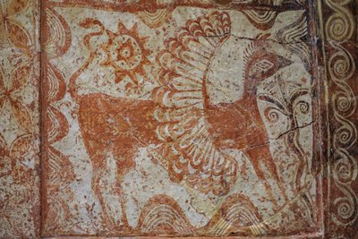 Coffre larnax avec couvercle à pignon - Minoan