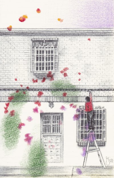 La Maison des Pétales Éparpillés - Mirjam Schrei