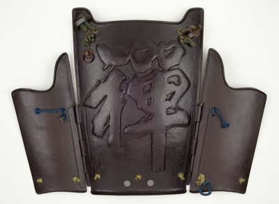 Plastron et deux plaques latérales d