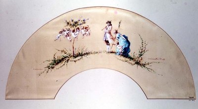 Conception pour un éventail - Mme. Callamatta