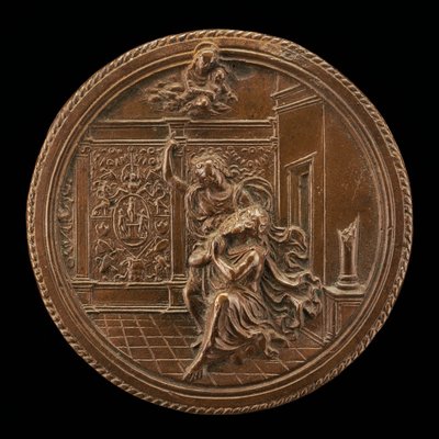 Auguste et la Sibylle Tiburtine, fin du XVe - début du XVIe siècle - Moderno