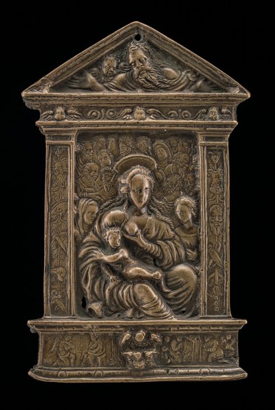 Madone et Enfant avec Saints, fin 15e - début 16e siècle - Moderno