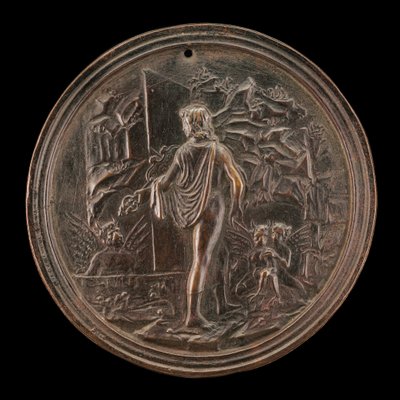 Orphée descendant aux Enfers, fin du XVe - début du XVIe siècle - Moderno