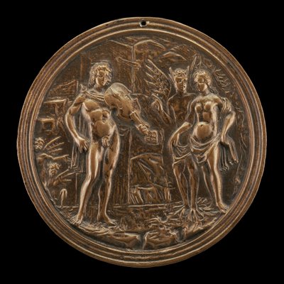 Orphée rachetant Eurydice, fin du XVe - début du XVIe siècle - Moderno