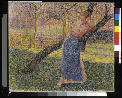 Femme dans un verger - Modest Huys