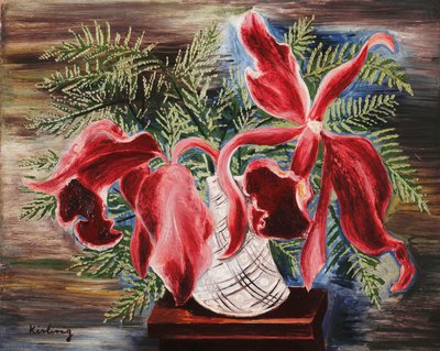Orchidées ; Orchidees - Moise Kisling
