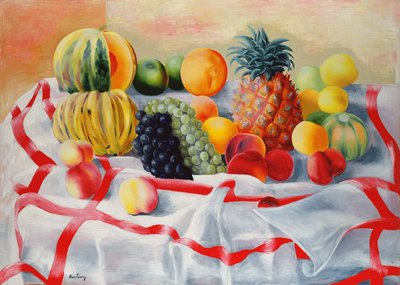 Nature morte aux fruits - Moise Kisling
