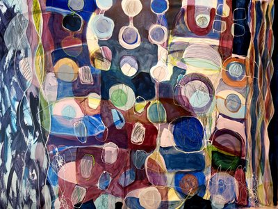 Formes organiques éclatantes - Monika Riethmueller