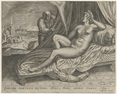 Jupiter et Danaé - Monogrammist FME