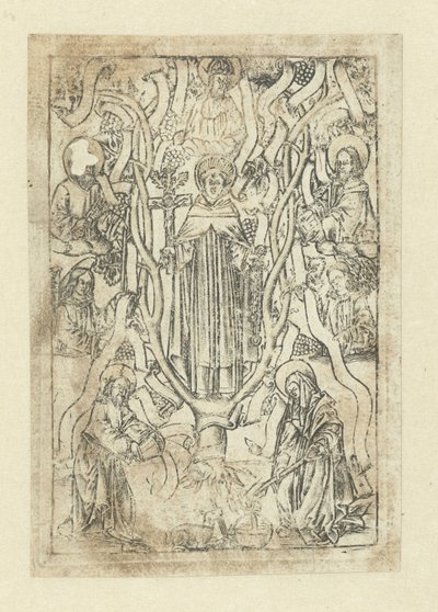 Saint Dominique - Monogrammist S