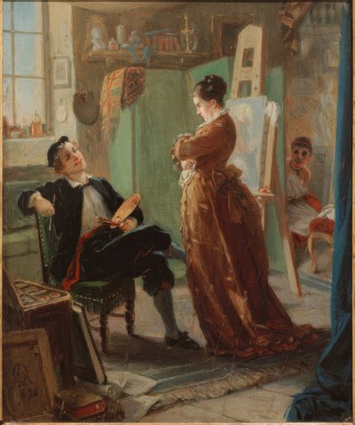 Un peintre dans l