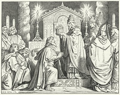 Couronnement de Charlemagne en tant qu