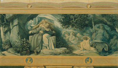 La belle Mélusine : X. La Retrouvaille - Moritz Ludwig von Schwind