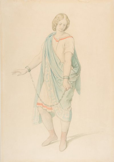 La soprano Karoline Hetzenecker dans le rôle de Sesto dans La Clémence de Titus - Moritz Ludwig von Schwind