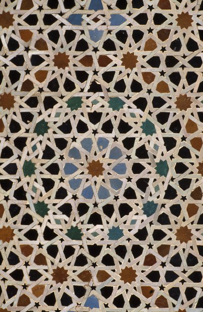 Bou Inania Madrasa, zellij - Moroccan School