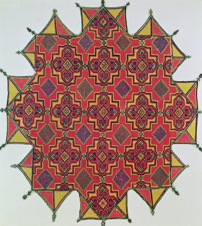 Textile avec motif géométrique - Moroccan School