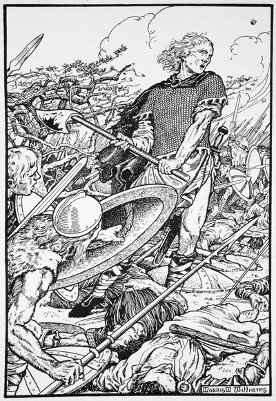 Alfred le Grand à la Bataille d