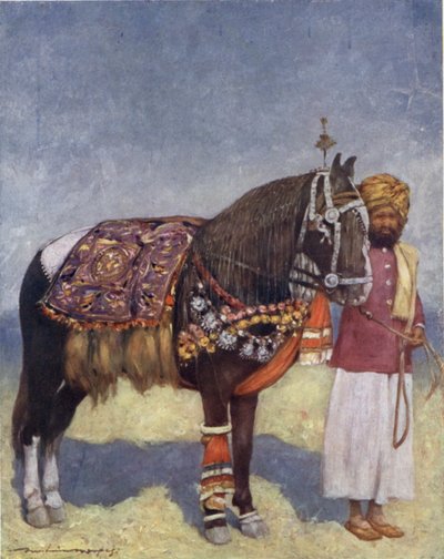 Un cheval de Jodhpur - Mortimer Ludington Menpes