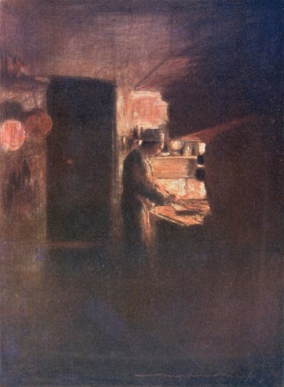 Une cuisine parisienne - Mortimer Ludington Menpes