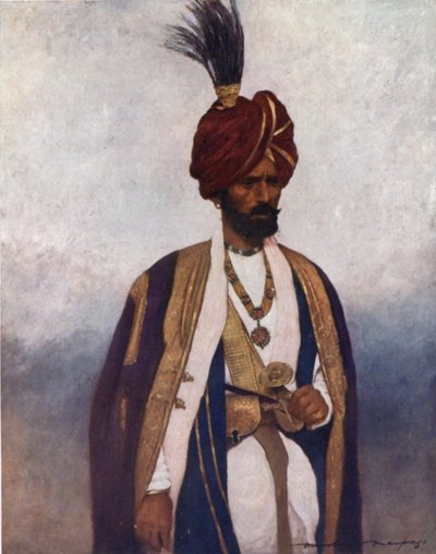 Un soldat de Son Altesse Dogra Sowar - Mortimer Ludington Menpes