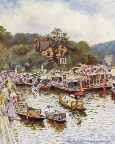 En dessous de Boulters Lock - Mortimer Ludington Menpes