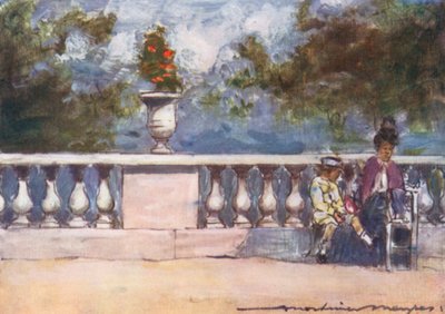 Aux Tuileries - Mortimer Ludington Menpes