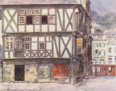 Maison médiévale à Morlaix - Mortimer Ludington Menpes