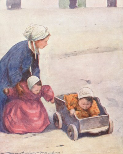 Surveiller les bébés - Mortimer Ludington Menpes