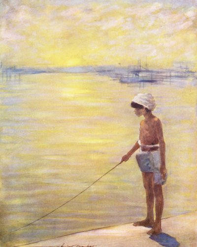 Les enfants du monde : Cinghalais, pêche - Mortimer Ludington Menpes