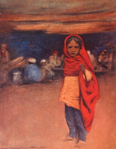 Les enfants du monde : Indien, la fin de la journée - Mortimer Ludington Menpes