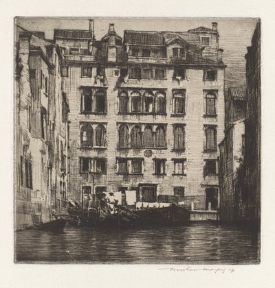 Chargement de barges - Mortimer Menpes